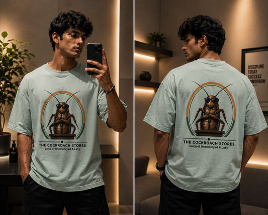 Gaslight Green - Official CJP "Voice of the Unemployed & Lazy" Oversized Tee